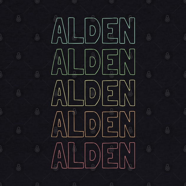 Alden Name Pattern by Insert Name Here